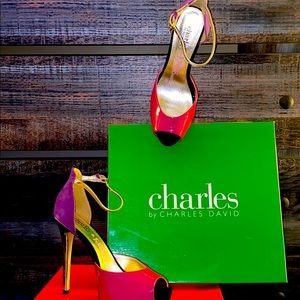 Charles by Charles David multi-colour pump